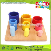 OEM & ODM Sequence Stack Sort,Circular Wooden Folding Cup Toys,Wooden Sorting Set